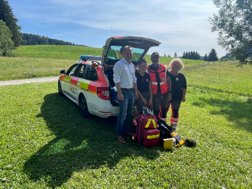 Rund um die Uhr im Einsatz - Die Helfer vor Ort aus Weitnau